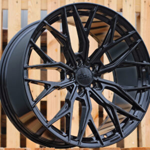 R20x8.5  5X112  ET  40  66.6  HX05F  Black (BL)  For HAXER  (K2)  (HYBRID FORGED (Max Load 815kg.) Front+Rear)