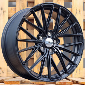 R18x8  5X112  ET  38  66.5  FF137  Black Matt (BM)  For RACIN  (P1)  (HYBRID FORGED Style HRE)