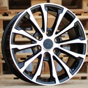R17x7.5  6X139.7  ET  25  106.1  B1353  Black Polished (MB)  For TOYOT  (R)