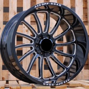 R22x12  12X135/139  ET  M44  106.1  B1688  Black (BL)  For 4X4  (K3)  (Milling)