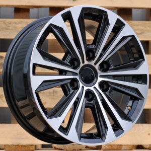 R17x7.5  6X139.7  ET  25  106.1  B1689  Black Polished (MB)  For TOYOT  (K3)