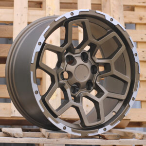 R18x9  6X139.7  ET  0  106.1  F8720  Bronze+Polished Lip (YYPL)  For 4X4  (Z5)  (HYBRID FORGED)