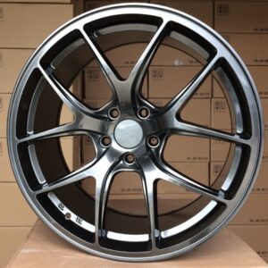 R18x9 5X114.3 ET 35 73.1 B1139 Hyper Black (HB) For RACIN (K7) (Rear+Front)