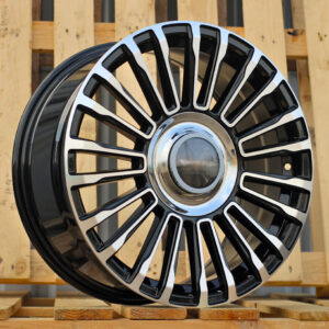 R18x8  10X108/114.3  ET  42  73.1  REW018  Black Polished (MB)  For RACIN  (Z7)  (HYBRID FORGED Mansory Style)