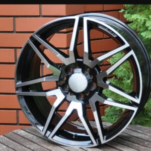 R18x8  5X112  ET  45  66.6  A874  Black Polished+Powder Coating (MBPC)  For MER  (V)