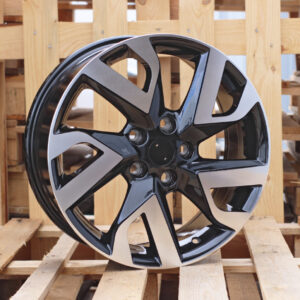 R17x7  5X114.3  ET  45  66.1  XF078  Black Polished (MB)  For NISS  (D3)  ((AKC 70 EUR))
