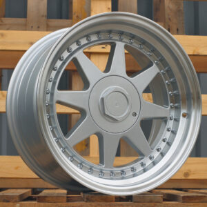 R17x8.5  5X112  ET  30  66.6  7905F  Silver+Polished Lip (SP)  For RACIN  (Z3)