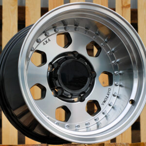 R15x10  6X139.7  ET  M44  110.1  XF223  Black Polished (MB)  For 4X4  (R)