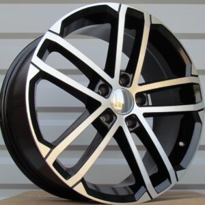 R18x8  5X112  ET  45  57.1  SK512  (BK983)  Black Polished (MB)  For SKODA