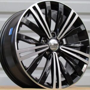 R17x7  5X112  ET  40  57.1  XE360  Black Polished+Powder Coating (MBPC)  For VW