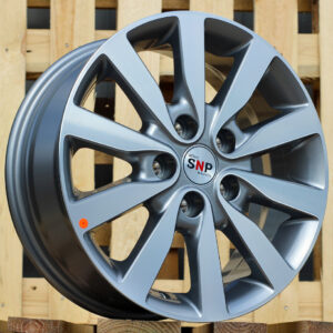 R16x6.5  5X114.3  ET  45  67.1  MZ143  Grey Polished (MG)  For RACIN  (D2)  ((AKC 60 Eur))