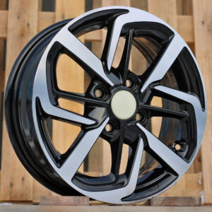 R14x5  4X100  ET  41  54.1  Y1126  Black Polished (MB)  For HYUND  (R)  (NEW Model)