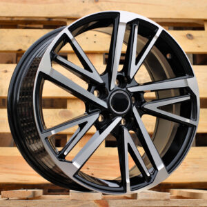 R17x7  5X114.3  ET  40  60.1  FBX255  Black Polished (MB)  For TOYOT  (Z6)  ((AKC 80 Eur)HYBRID FORGED)