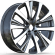 R17x7.5  5X114.3  ET  40  60.1  H3413F  Black Polished (MB)  For LEX