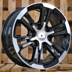 R17x7.5 6X139.7 ET 38 67.1 B1649 Black Polished (MB) For 4X4 (K3)