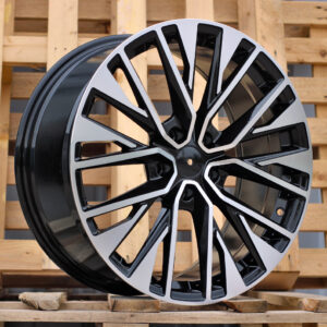 R20x9  5X112  ET  35  66.5  F733  (FA733)  Black Polished (MB)  For AUD  (Z3)  (HYBRID FORGED New Model)