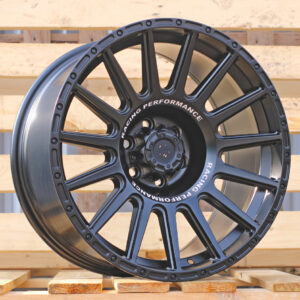 R17x9  5X114.3  ET  0  73.1  FBX026  Black Matt+Text (BMT)  For 4X4  (K3)  (HYBRID FORGED (MB+Text))