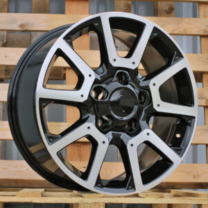 R18x8  5X150  ET  60  110.1  B1380  Black Polished (MB)  For 4X4  (K3)