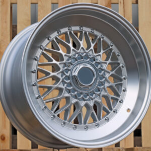 R17x8.5  10X112/120  ET  35  72.6  FR357  Polished Silver Half Matt+Polished Lip (MSHMPL)  For RACIN  (P2)  (REAR+FRONT STYLE BBS)
