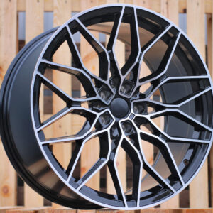 R20x9.5  5X112  ET  40  66.6  IN292  Black Polished (MB)  For BMW  (K7+K8)  (Rear+Front)