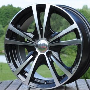 R14x6  4X114.3  ET  35  73.1  9114  Black Polished (MB)  For RACIN  (K7)  ((AKC 45 Eur))
