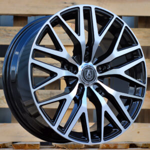R19x8  5X160  ET  50  65.1  B1789  Black Polished (MB)  For FORD  (K3)  ((max 1050 kg))