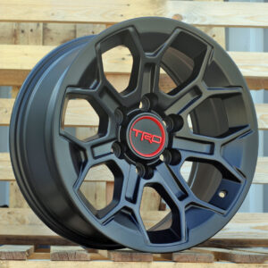 R17x8  6X139.7  ET  5  106.1  Y1203  Black Half Matt (BLHM)  For TOYOT  (R)