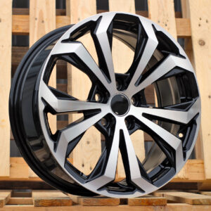 R18x7  5X114.3  ET  35  60.1  Y1133  (FBX247)  Black Polished (MB)  For TOYOT  (Z7)  (HYBRID FORGED New RAV-4)
