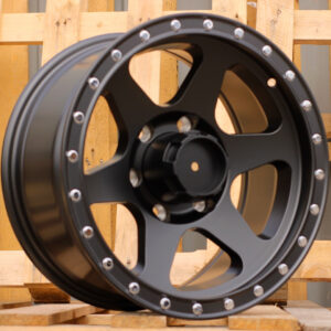 R16x8  6X139.7  ET  0  110.1  L2016  Black Half Matt (BLHM)  For 4X4  (P1)
