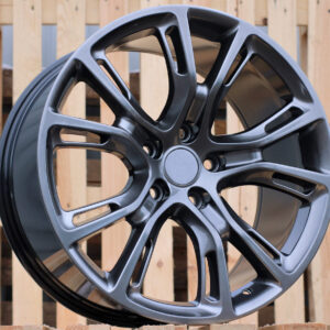 R22x9 5X127 ET 34 71.5 BK568 Hyper Black (HB) For JEEP (P)