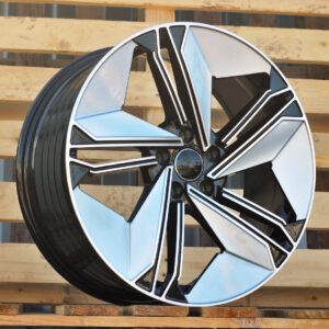 R19x8.5  5X112  ET  35  66.56  FBX334  Silver Shining+Black (SSBL)  For AUD  (Z5)  (HYBRID FORGED)