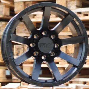 R20x9  8X180  ET  18  125.1  H9002  Black (BL)  For 4X4  (P1)