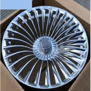 R20x8.5  5X112  ET  36  66.5  FMB18  Full Polished (FPL)  For MER  (K3)  (REAR+FRONT FORGED)