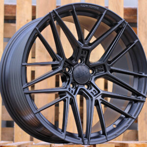 R20x8.5  5X112  ET  35  66.5  HX07F  Black Half Matt (BLHM)  For HAXER  (P2)  (HYBRID FORGED)