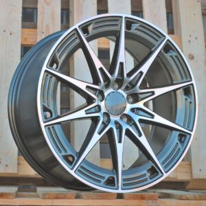 R20x8.5  5X112  ET  36  66.6  H3500F  Grey Polished (MG)  For MER  (K3)  (HYBRID FORGED Rear+Front NEW Model)