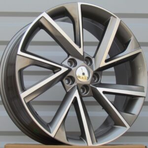 R18x7.5  5X112  ET  43  57.1  FE181  (IN0262)  Grey Polished (MG)  For SKODA  (K7+Z5+K8)
