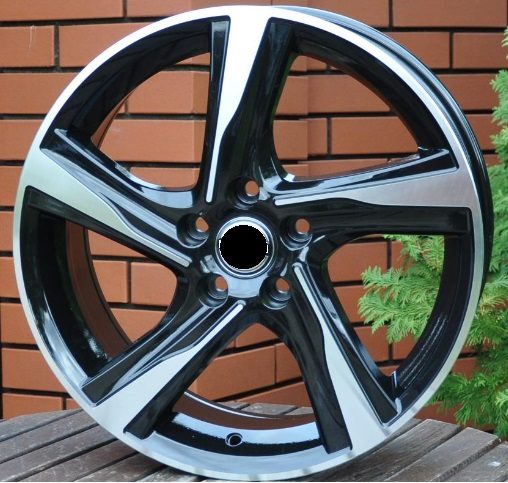 R17x7.5 5X108 ET 50 63.3 BY115 Black Polished (MB) For VOLVO (Z6)