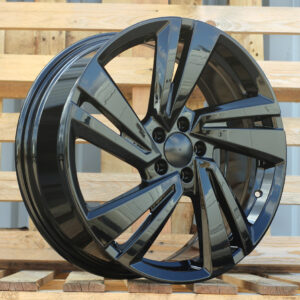 R18x7  5X100  ET  39  57.1  3S1282  Black (BL)  For VW  (D4)  (T-Cross HYBRID FORGED)