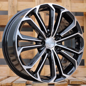 R15x6  5X114.3  ET  40  60.1  BK667  (XF069)  Black Polished (MB)  For TOYOT  (R)
