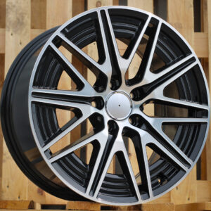 R19x7.5  5X112  ET  40  66.6  Y0102  Black Polished (MB)  For MER  (K2)  (NEW Model C-Class (Front+Rear))