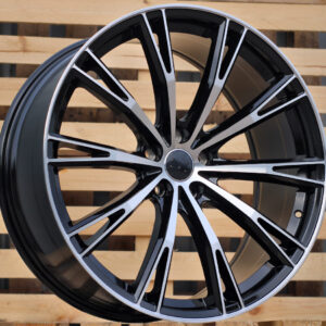 R19x8.5 5X112 ET 32 66.5 H5060 (INSA001) Black Polished (MB) For AUD (P1+Z5+A) (ABT Style)