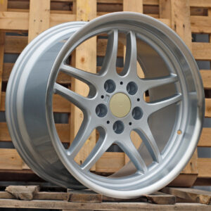 R18x9.5  5X120  ET  20  74.1  A5913  (FBX121)  Silver+Polished Lip (SP)  For BMW  (M)  (HYBRID FORGED Rear+Front)