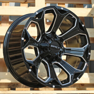 R20x10  12X135/139  ET  M12  106.1  B1560  Black (BL)  For 4X4  (K3)  (Milling)