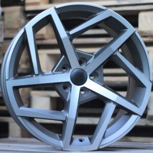 R17x7.5  5X100  ET  40  57.1  XE442  (IN5459)  Grey Polished (MG)  For VW  (K7)  ((AKC 60 Eur))