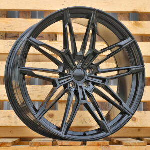 R22x10.5  5X112  ET  35  66.6  I0294  Black (BL)  For BMW  (A)  (Rear+Front)