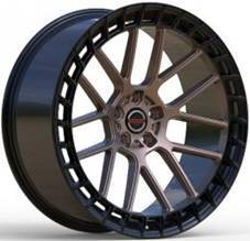 R19x8.5  5X112  ET  42  73.1  HF726A  Black (BL)  For RACIN  (M)  (HYBRID FORGED)