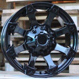 R17x8.5  10X127/139  ET  0  110.1  QC816  Black (BL)  For 4X4