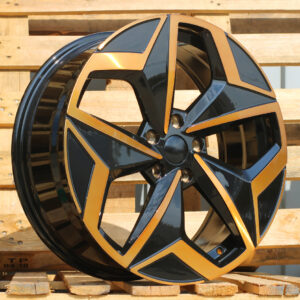 R19x7.5  5X112  ET  50  57.1  I5649  Black Polished Cooper (MBC)  For VW  (Z5)  (For ID3)