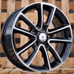 R17x6.5  5X127  ET  40  71.6  Y0062  Black Polished (MB)  For CHRYS  (K3)