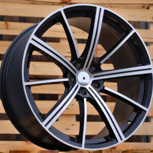 R21x10  5X112  ET  20  66.5  FE238  Black Polished (MB)  For AUD  (P2)  (Q7/Q8 (AKC 140 Eur))